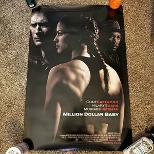 Million Dollar Baby Original 27 X 40 Theatrical Movie Poster